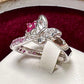 K18 バタフライ サファイア ダイヤモンド リング 0.97ct
