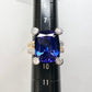 【美品】K18/PT900 タンザナイト 11.05ct ダイヤ リング