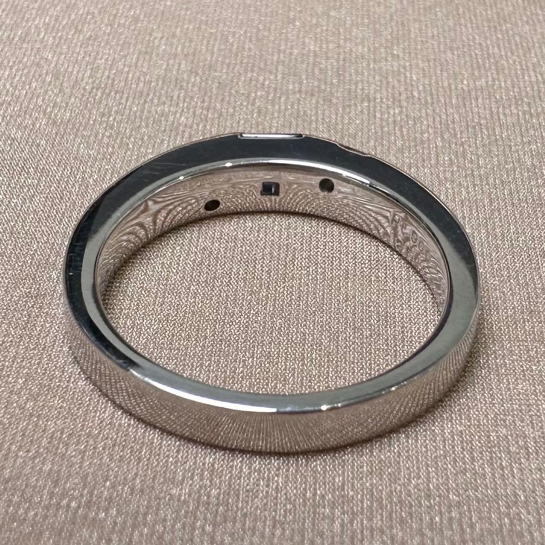 PT900 アレキサンドライト 0.25ct ダイヤ リング 希少石 鑑別書付き