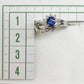 【美品】PT900 サファイア 0.52ct リング