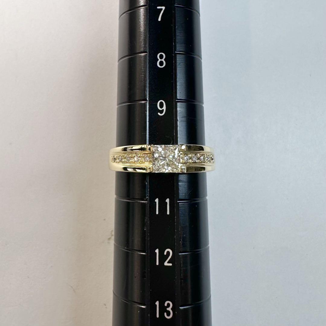 【K18】ダイヤモンド0.528ct リングゴールドジュエリー