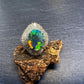 【美品】PT900 ブラックオパール2.37ct リング ダイヤ