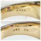 【K18】ルビー 0.53ct ダイヤモンドリング