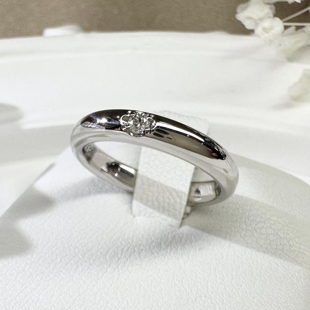 【御木本】 PT900 ダイヤモンド 0.03ct リング