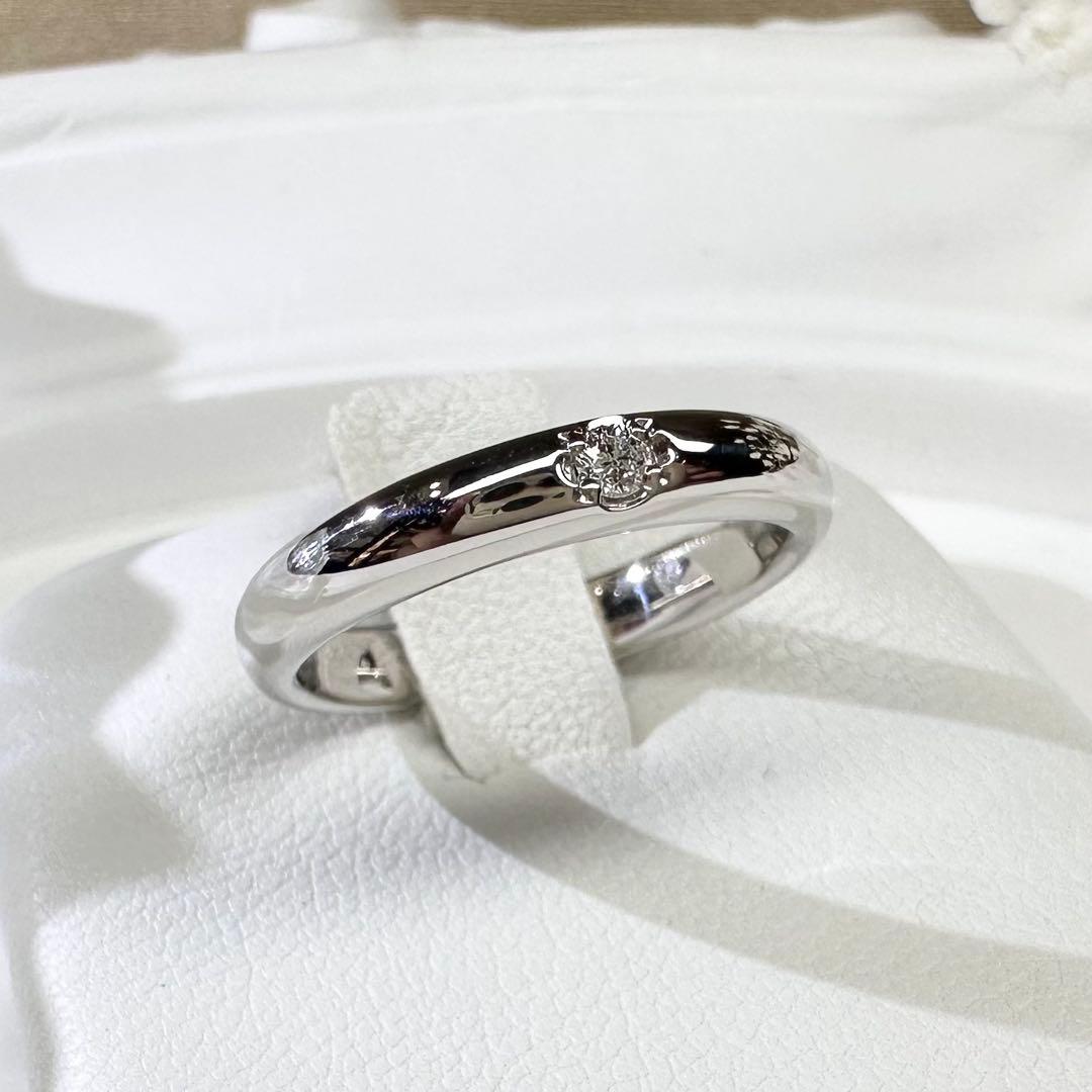 【御木本】 PT900 ダイヤモンド 0.03ct リング