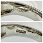 【美品】PT900 ダイヤモンド 1.00ct リング デザイン　スタイリッシュ