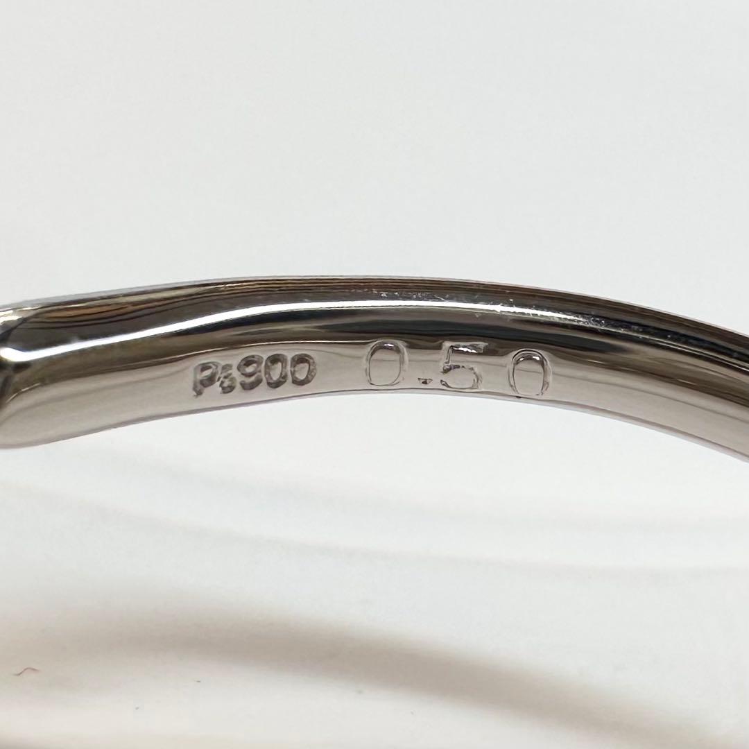 PT900 ダイヤモンド 0.5ctリング レディース ジュエリー 指輪 日本製
