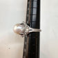 【美品】PT900 パール12.4mm リング