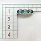 【美品】PT900 エメラルド 0.50ct リング
