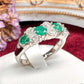 【美品】PT900 エメラルド 0.50ct リング