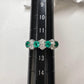 【美品】PT900 エメラルド 0.50ct リング