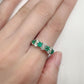 【美品】PT900 エメラルド 0.50ct リング