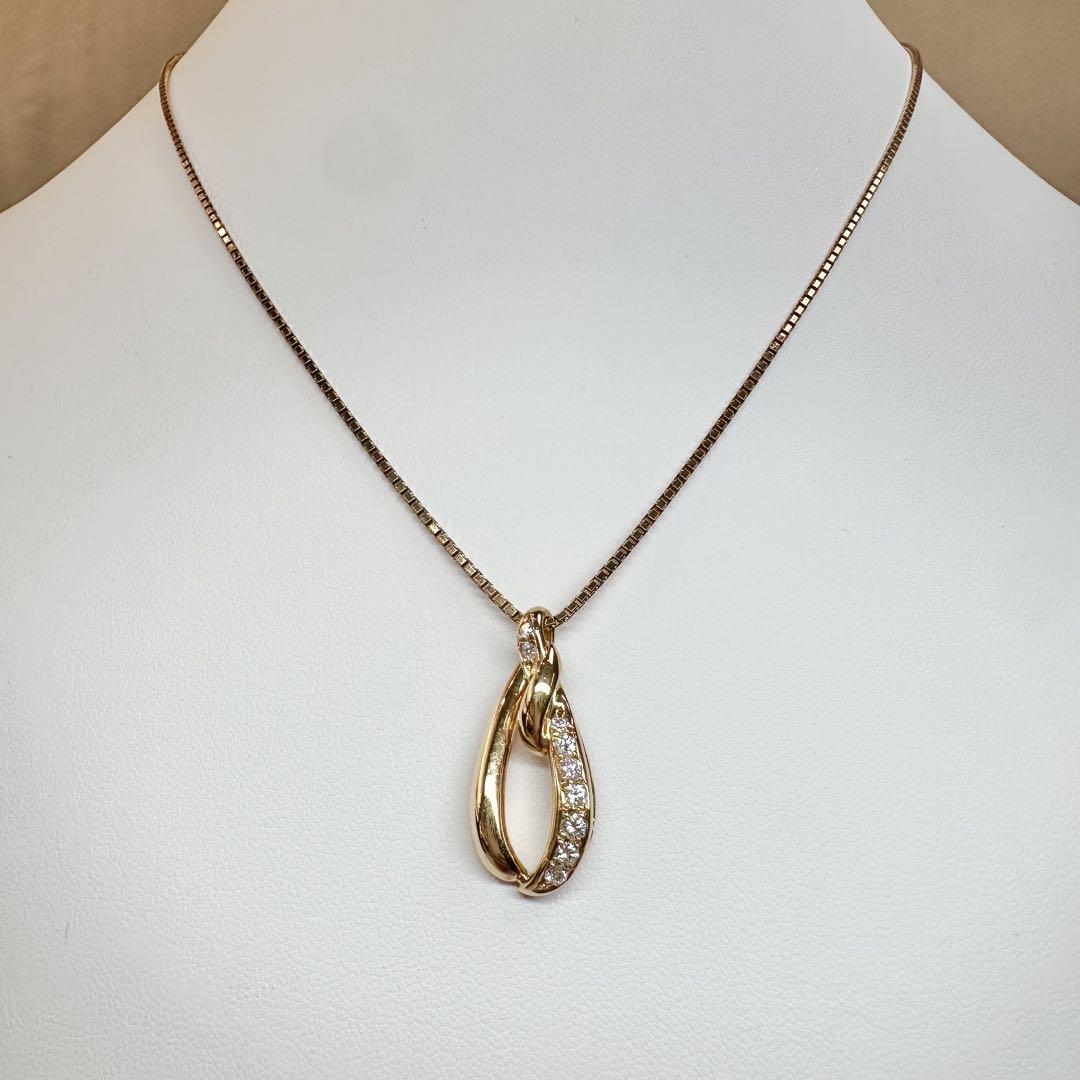 【美品】POLAダイヤモンド 0.27ct ネックレス デザイン