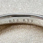 K18WG アレキサンドライト ダイヤモンド リング 0.18ct 希少石 変色