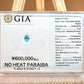 【非加熱】ブラジル産 パライバトルマリン0.40ct GIA鑑別書付き ルース