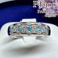 PT900 パライバトルマリン0.11ct ダイヤモンドリング 希少石