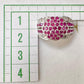 K18 ルビー2.00ct ダイヤモンド パヴェリング