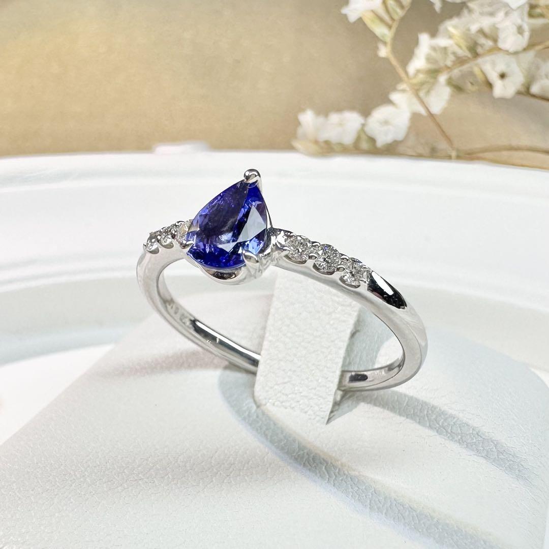 タンザナイトのペアシェイプPT9001.88ct13号❣️ショートタイムセール