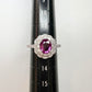 【美品】PT900 パープルサファイア1.26ct リング