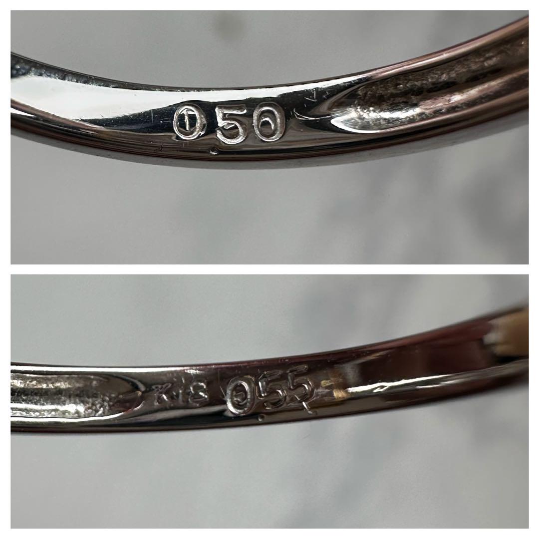 【K18】2WAY ルビー0.55ct ダイヤモンド0.5ct リング