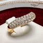 K18 ダイヤモンド パヴェリング 1.00ct エタニティリング