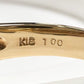 K18 ダイヤモンド パヴェリング 1.00ct エタニティリング