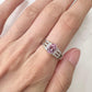 PT900 ピンクトパーズ ダイヤモンド リング 1.027ct