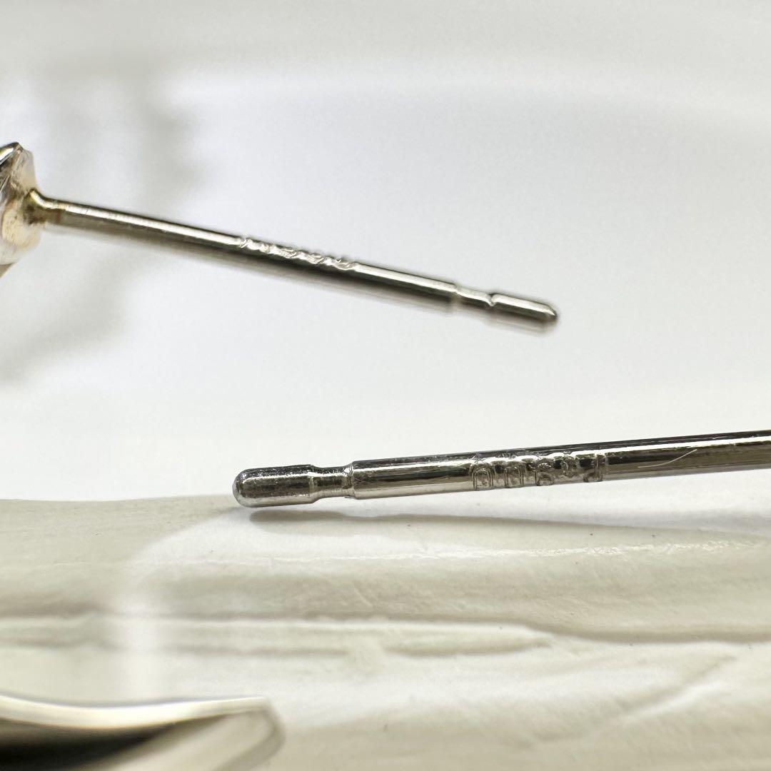 【美品】PT900 アコヤパール8mm 真珠 ピアス