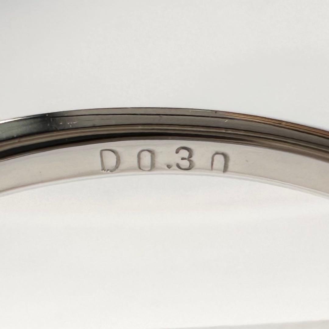 PT900 トリプライト0.41ct ダイヤモンドリング レアストーン 希少宝石