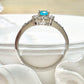 【美品】PT900 パライバトルマリン 0.286ct リング ネオンブルー