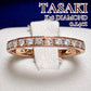 TASAKI 田崎 K18 ダイヤモンド リング 0.14ct