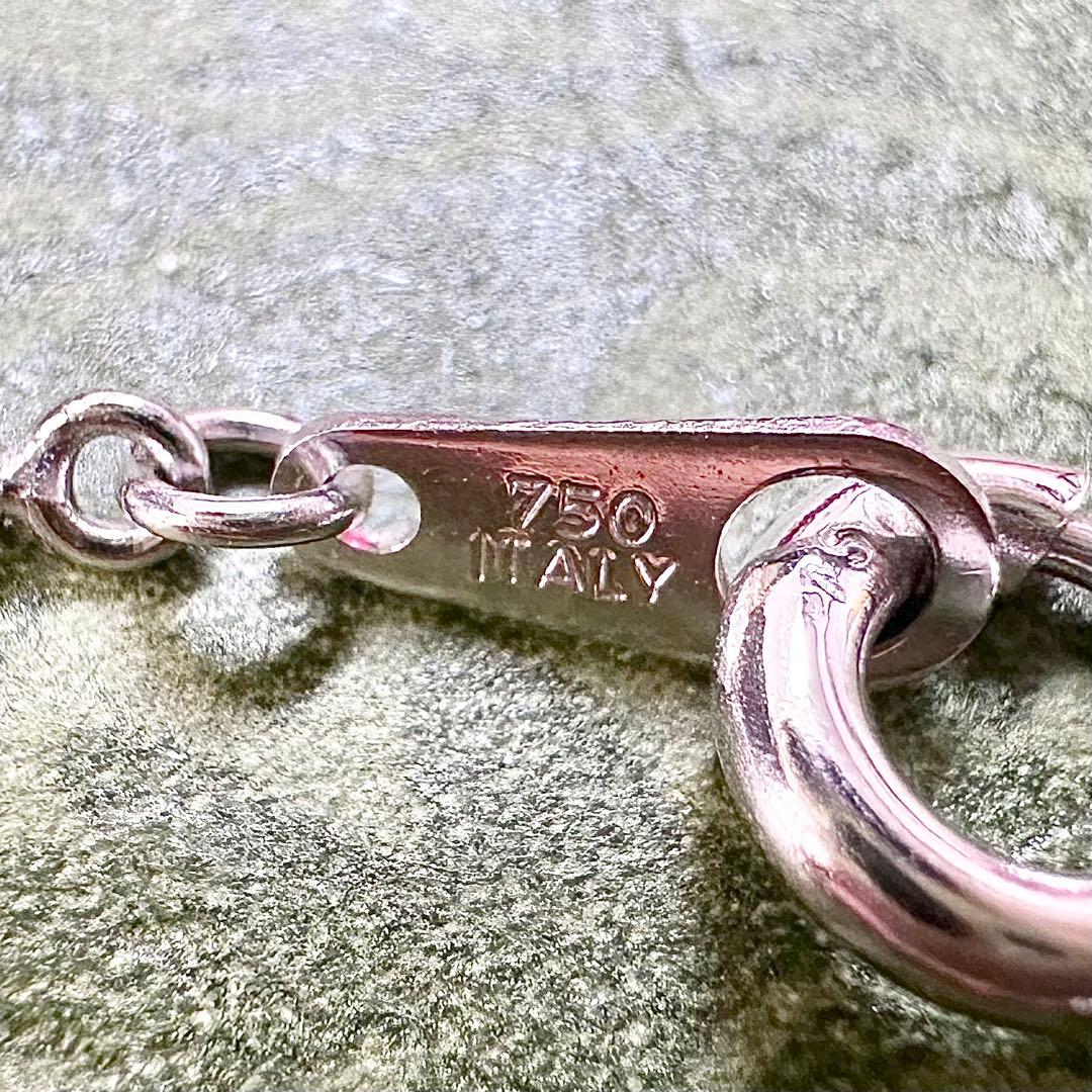 【K18】ブラックオパール 0.80ct ネックレス