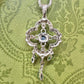 【K18】ブラックオパール 0.80ct ネックレス