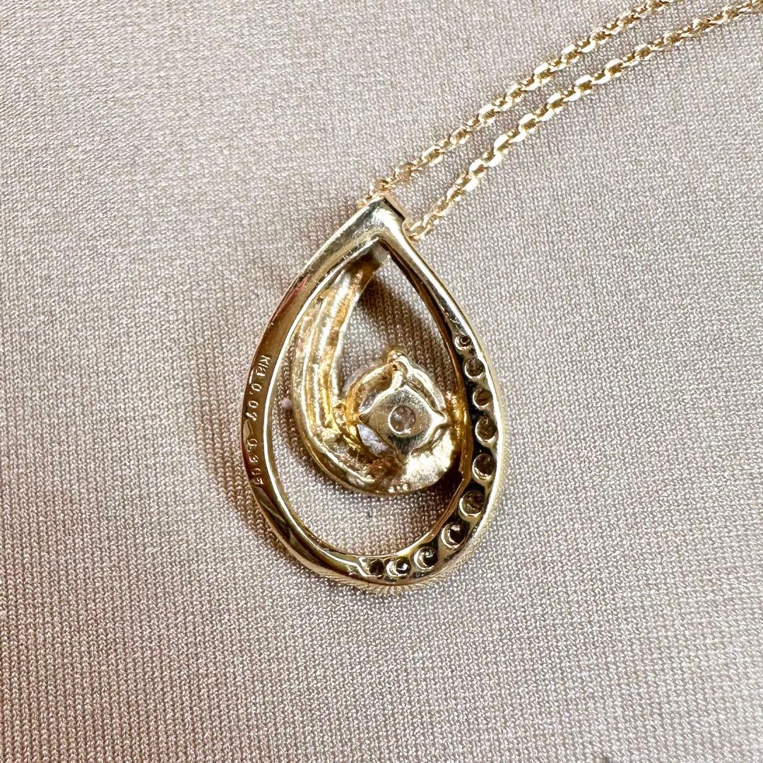 K18 ダイヤモンド0.305ct 一粒ダイヤ ネックレス