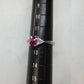 PT900 ルビー 1.001ct ダイヤモンドリング