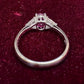 PT900 ルビー 1.001ct ダイヤモンドリング