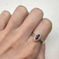 JEWELRY MAKI PT850 ルビー 0.37ct ダイヤリング