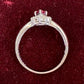 JEWELRY MAKI PT850 ルビー 0.37ct ダイヤリング