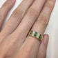 【K18】エメラルド0.47ct リング