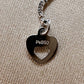 PT850 サファイア1.10ct ダイヤモンド ティアドロップネックレス