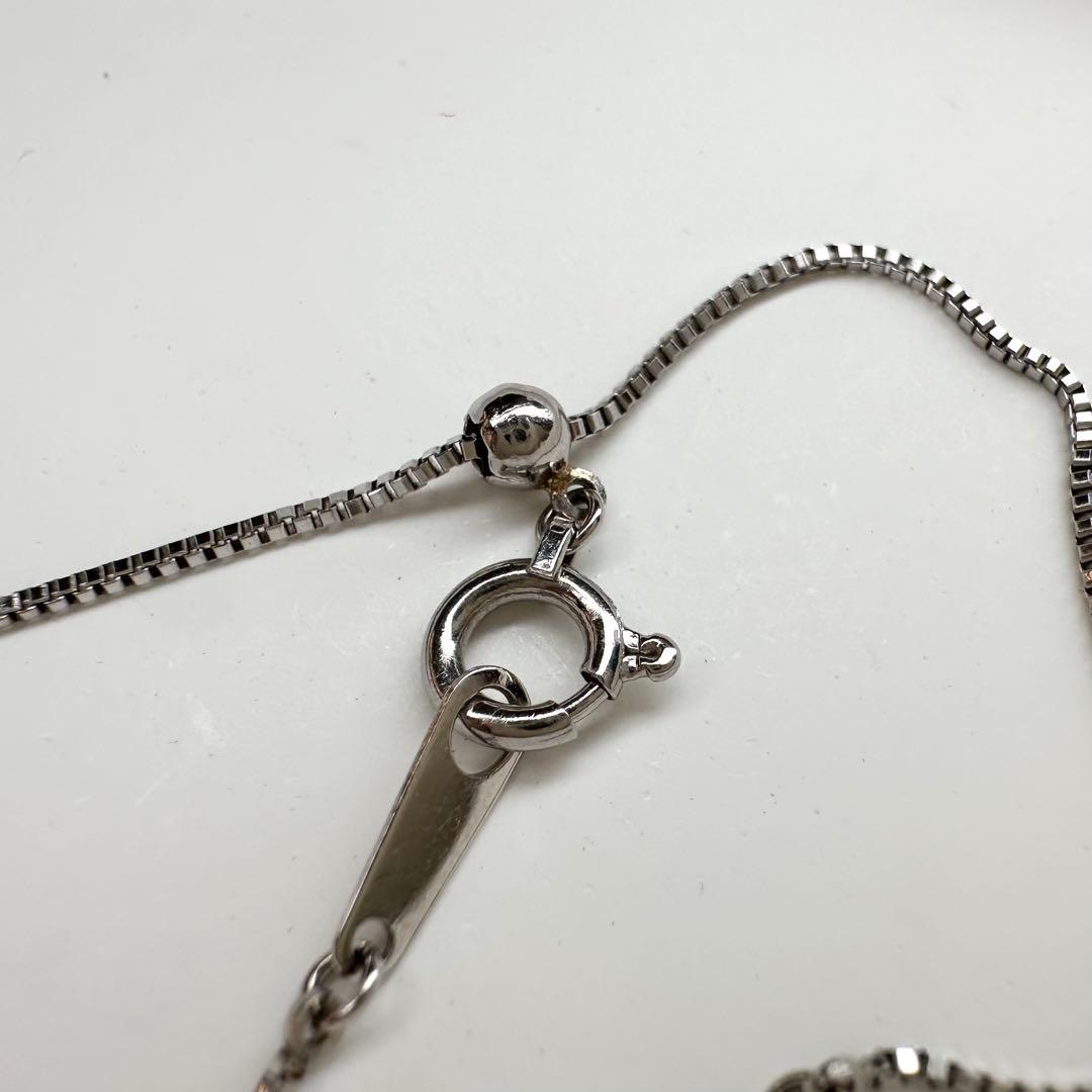 【美品】PT900 パライバトルマリン 0.103ct ネックレス ダイヤモンド