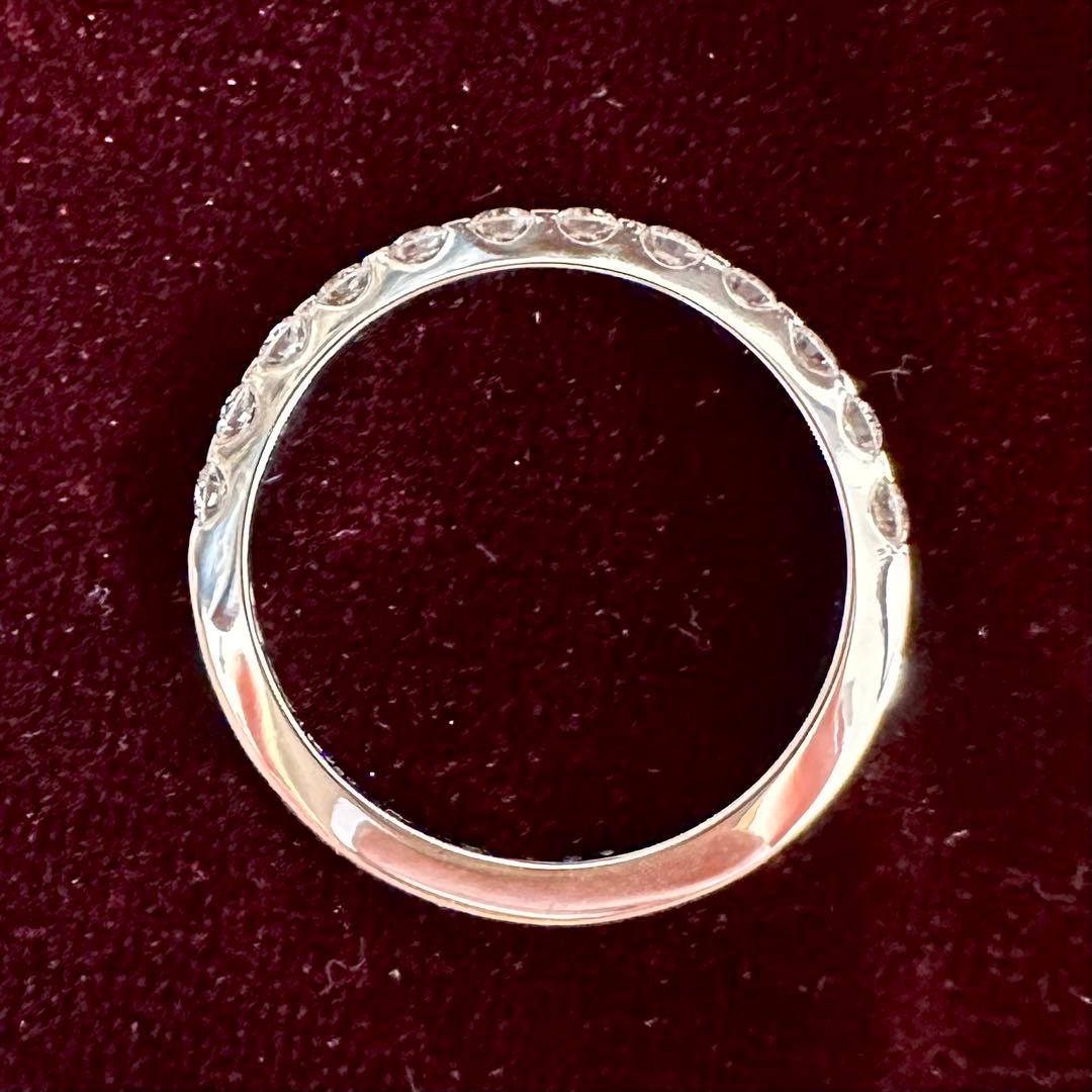【K18】ダイヤモンド 0.36ct リング