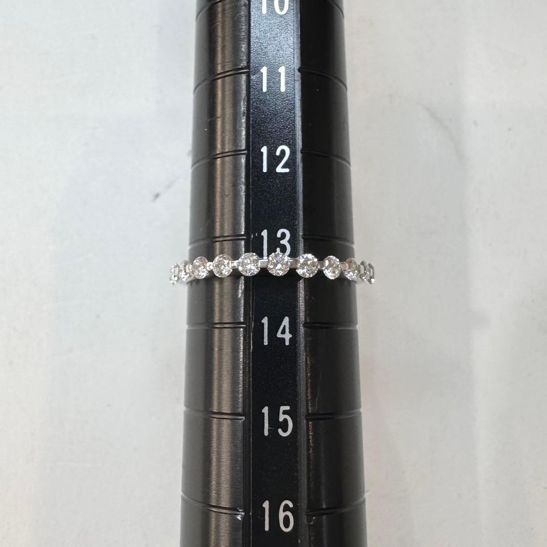 【K18】ダイヤモンド 0.36ct リング