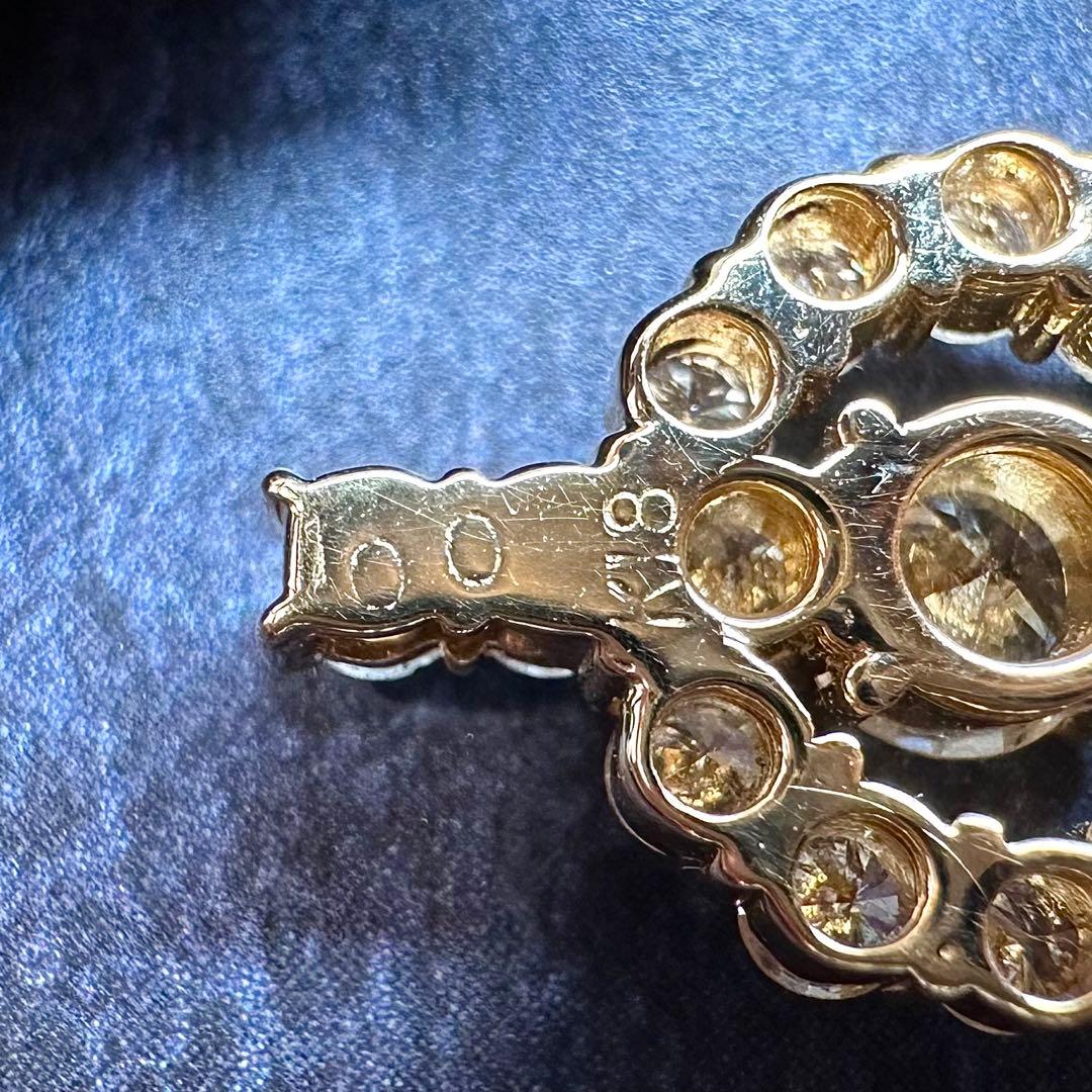 【K18】ダイヤモンド1.0ct ペンダント