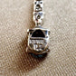 K18WG アレキサンドライト 0.20ct ダイヤモンド ネックレス 希少宝石