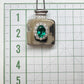 PT900 エメラルド 0.70ct ダイヤモンド ネックレス 昭和レトロ