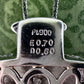 PT900 エメラルド 0.70ct ダイヤモンド ネックレス 昭和レトロ