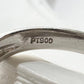 PT900 アクアマリン2.06ct ダイヤモンドリング