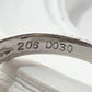 PT900 アクアマリン2.06ct ダイヤモンドリング
