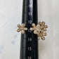 K18 ダイヤモンド フラワーリング 0.60ct マーガレット 花